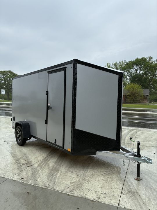 New 2026 Stealth Trailers 6X14 All Aluminum Cobra Cargo Enclosed Trailer Single Axle