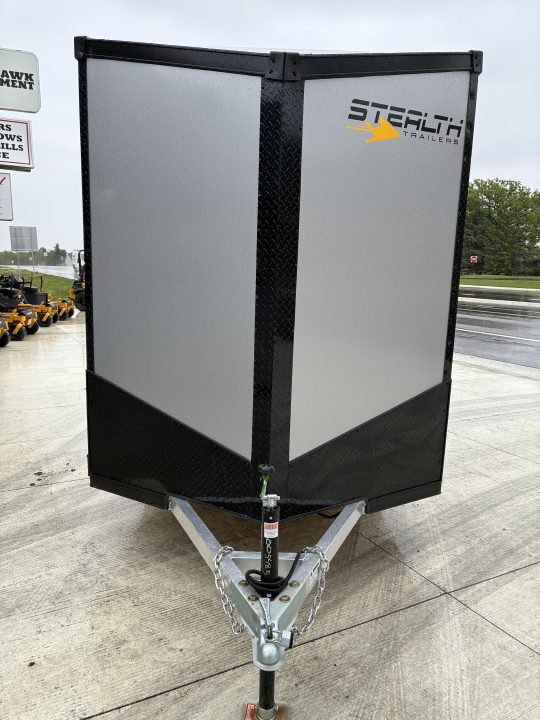 New 2026 Stealth Trailers 6X14 All Aluminum Cobra Cargo Enclosed Trailer Single Axle