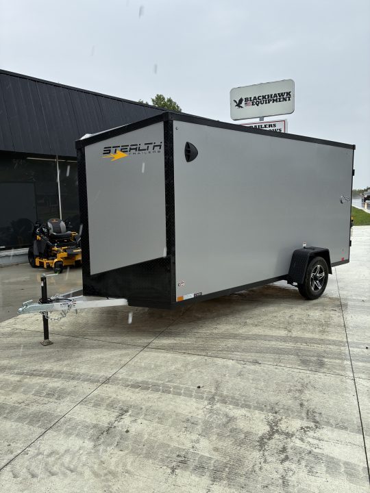 New 2026 Stealth Trailers 6X14 All Aluminum Cobra Cargo Enclosed Trailer Single Axle