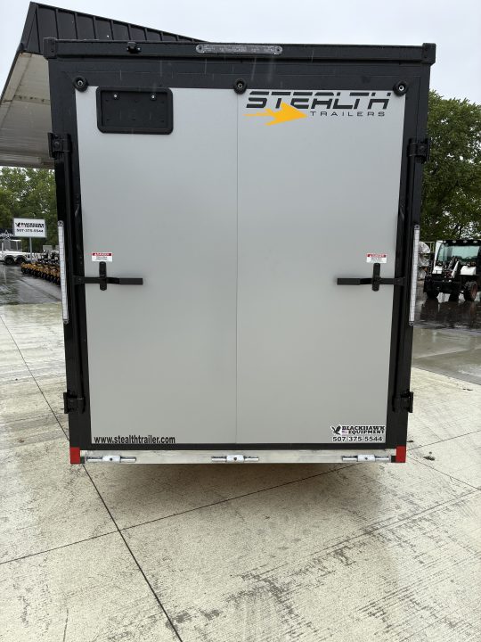 New 2026 Stealth Trailers 6X14 All Aluminum Cobra Cargo Enclosed Trailer Single Axle
