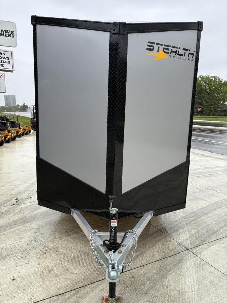 New 2026 Stealth Trailers 6X14 All Aluminum Cobra Cargo Enclosed Trailer Single Axle