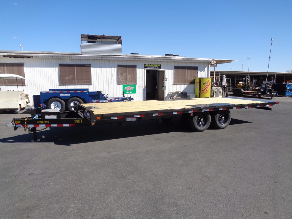 New 2026 BIG TEX Trailers * 14OT-24* 24Ft 14K Heavy Duty Over-The-Axle Tilt Equipment Trailer