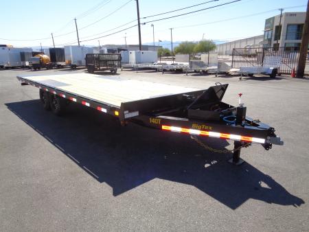 New 2026 BIG TEX Trailers * 14OT-24* 24Ft 14K Heavy Duty Over-The-Axle Tilt Equipment Trailer