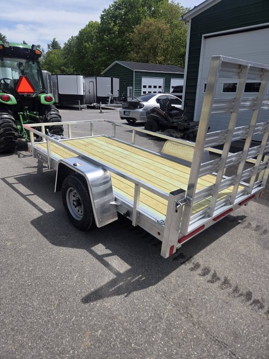 New 2026 Nitro 5x10 aluminum utility trailer with rear gate Utility Trailer