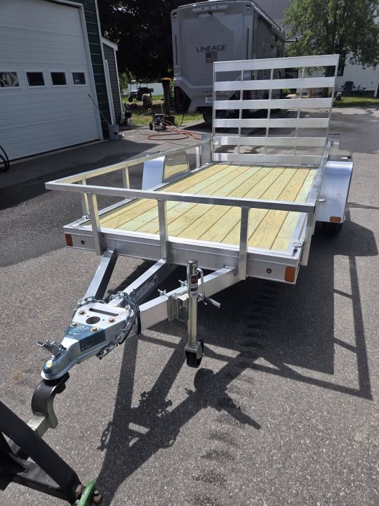 New 2026 Nitro 5x10 aluminum utility trailer with rear gate Utility Trailer
