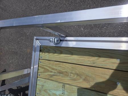 New 2026 Nitro 5x10 aluminum utility trailer with rear gate Utility Trailer