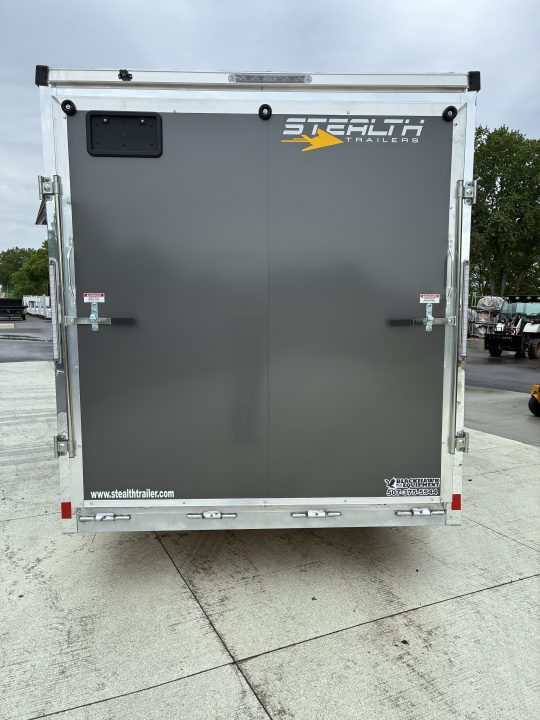 New 2026 Stealth Trailers 7X16 All Aluminum Cobra Cargo Enclosed Side by Side Trailer