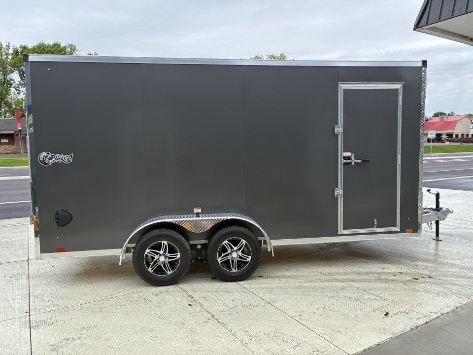 New 2026 Stealth Trailers 7X16 All Aluminum Cobra Cargo Enclosed Side by Side Trailer