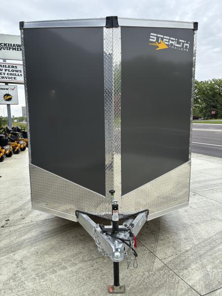 New 2026 Stealth Trailers 7X16 All Aluminum Cobra Cargo Enclosed Side by Side Trailer