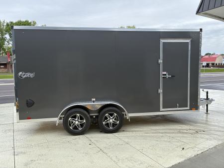 New 2026 Stealth Trailers 7X16 All Aluminum Cobra Cargo Enclosed Side by Side Trailer