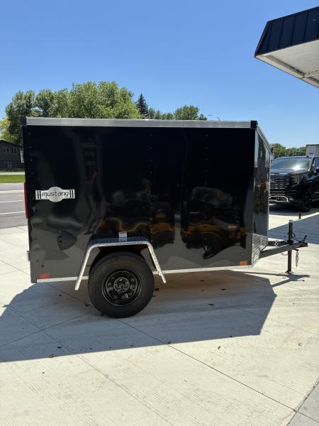 New 2026 Stealth Trailers 5X8 Mustang Steel Frame Barn Door Cargo Enclosed Trailer