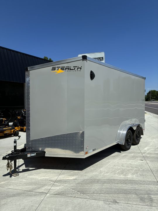 New 2026 Stealth Titan 7.5x14 Heavy Duty Steel Frame Cargo Enclosed Trailer