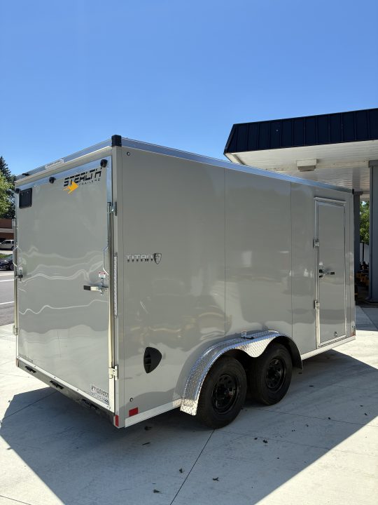 New 2026 Stealth Titan 7.5x14 Heavy Duty Steel Frame Cargo Enclosed Trailer