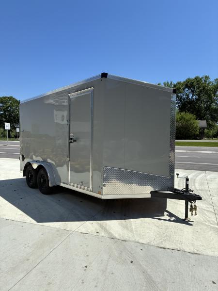 New 2026 Cross Trailers 7.5 X 14 Heavy Duty Steel Frame Cargo Enclosed Side by Side ATV Trailer