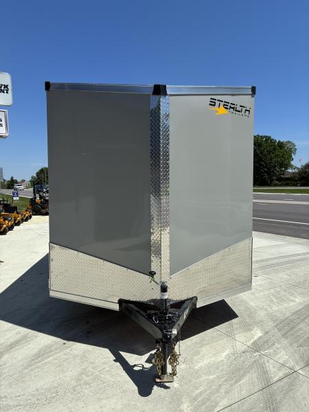 New 2026 Stealth Titan 7.5x14 Heavy Duty Steel Frame Cargo Enclosed Trailer
