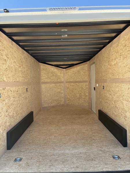 New 2026 Stealth Titan 7.5x14 Heavy Duty Steel Frame Cargo Enclosed Trailer