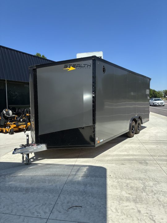 New 2026 Stealth Trailers 8.5x20 Cobra All Aluminum Cargo Enclosed Car Trailer