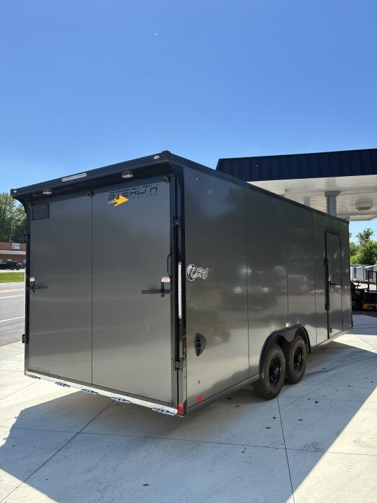 New 2026 Stealth Trailers 8.5x20 Cobra All Aluminum Cargo Enclosed Car Trailer