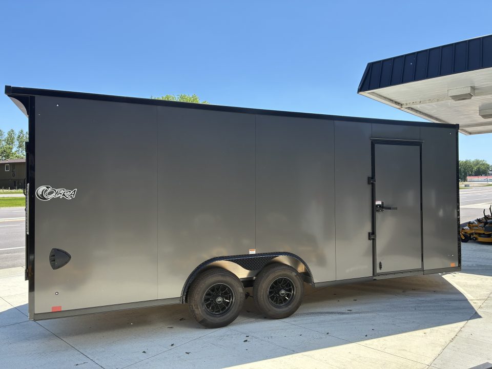 New 2026 Stealth Trailers 8.5x20 Cobra All Aluminum Cargo Enclosed Car Trailer