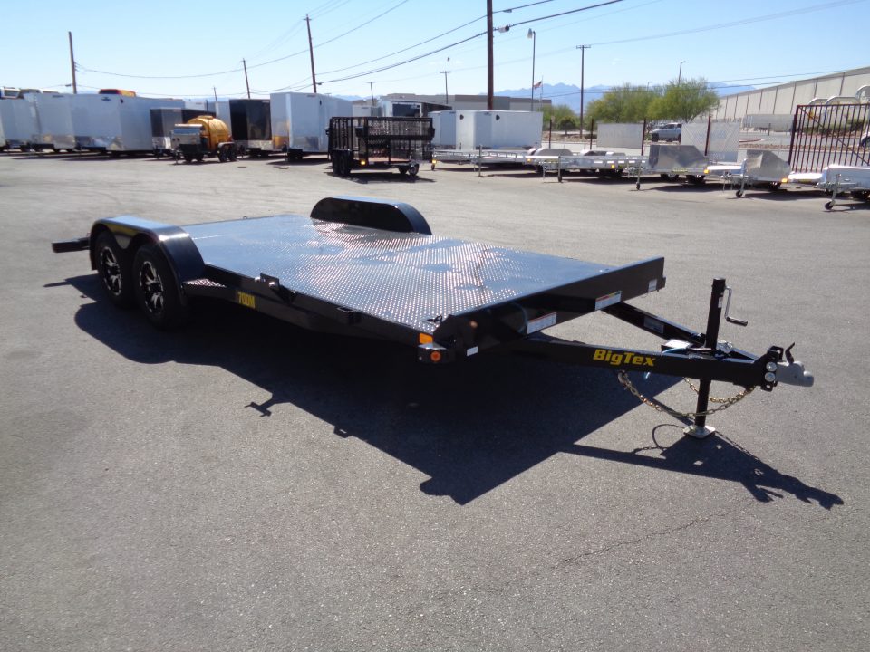 New 2027 Big Tex Trailers * 70DM-18 * 18Ft Tandem Axle Steel Diamond Back 7k Car Hauler