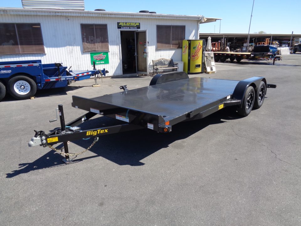 New 2027 Big Tex Trailers * 70DM-18 * 18Ft Tandem Axle Steel Diamond Back 7k Car Hauler