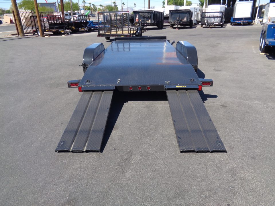 New 2027 Big Tex Trailers * 70DM-18 * 18Ft Tandem Axle Steel Diamond Back 7k Car Hauler