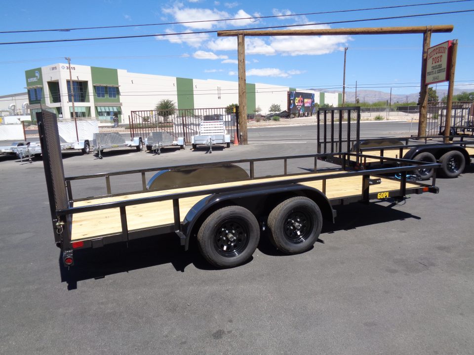 New 2027 Big Tex Trailer * 60PI-16 * 16Ft Tandem Axle Utility Trailer