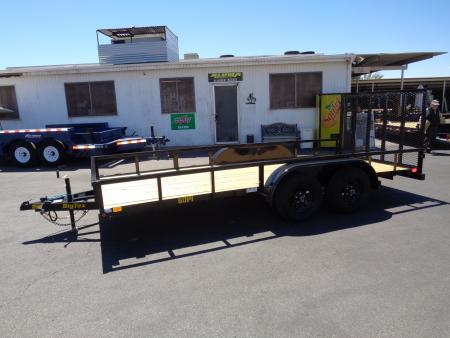 New 2027 Big Tex Trailer * 60PI-16 * 16Ft Tandem Axle Utility Trailer