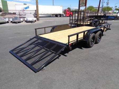 New 2027 Big Tex Trailer * 60PI-16 * 16Ft Tandem Axle Utility Trailer