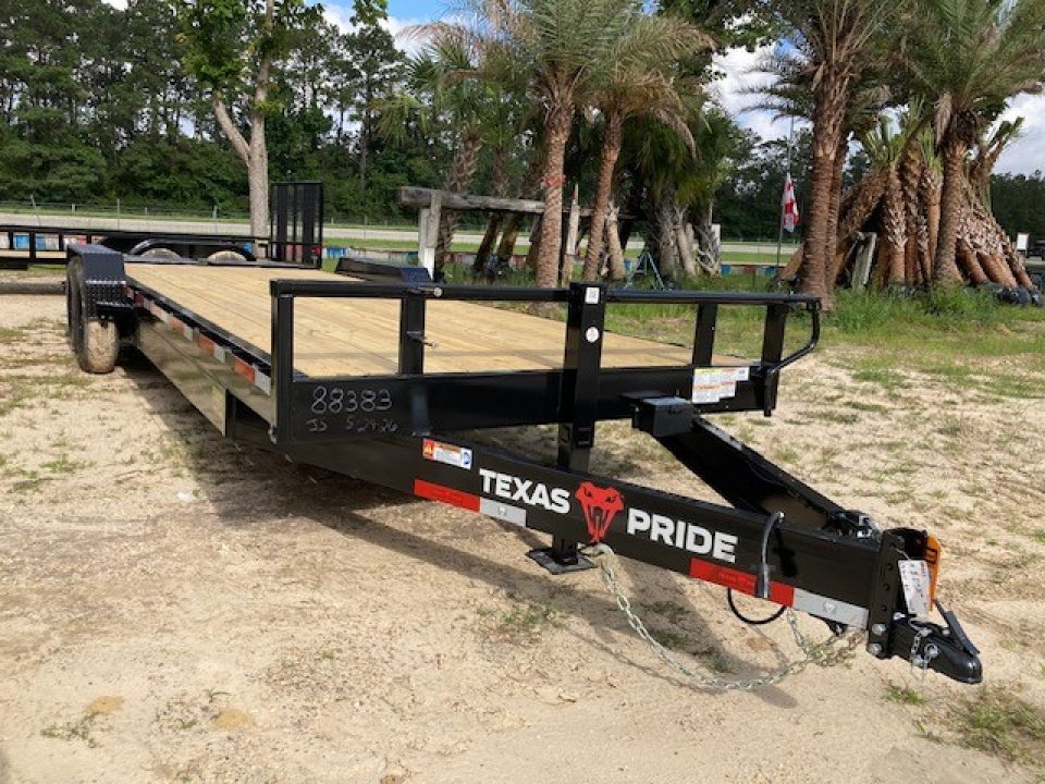 New 2026 Texas Pride Trailers 6.10x20+4 EQ72014KBP Equipment Trailer