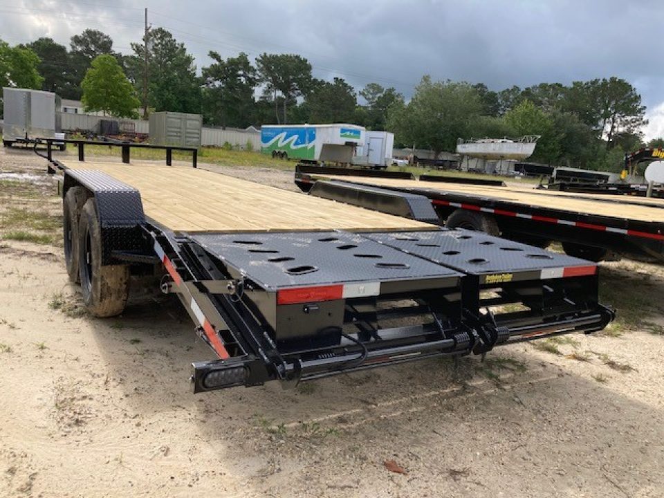 New 2026 Texas Pride Trailers 6.10x20+4 EQ72014KBP Equipment Trailer