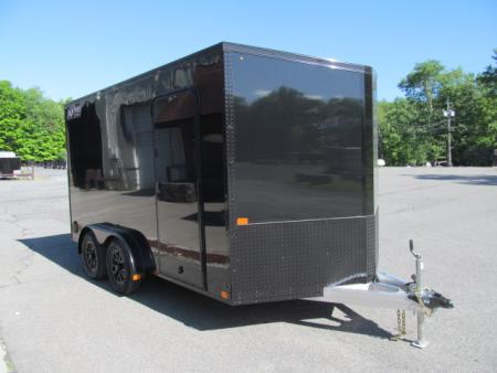 New Nitro 7.5 X 14 All Aluminum Blackout Cargo / Enclosed Trailer