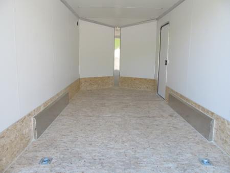 New Nitro 7.5 X 14 All Aluminum Blackout Cargo / Enclosed Trailer