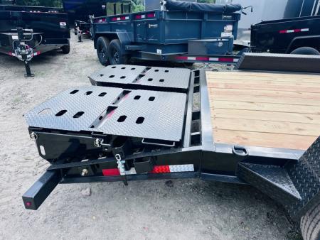 New 2027 BWISE 20 17600# GVW Equipment Trailer