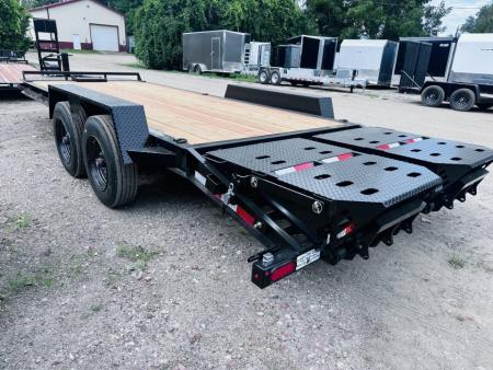 New 2027 BWISE 20 17600# GVW Equipment Trailer
