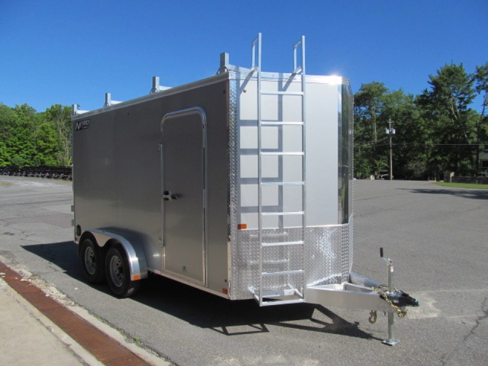 New Nitro 7 X 14 10K Aluminum Contractor Cargo / Enclosed Trailer