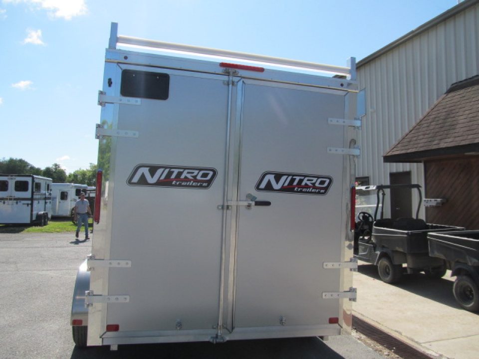 New Nitro 7 X 14 10K Aluminum Contractor Cargo / Enclosed Trailer