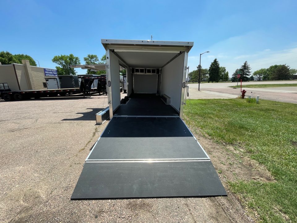 New 2026 ALCOM 2026 Alcom-Stealth 8.5 x 24' Aluminum Frame Cargo/Enclosed Car Trailer Cargo / Enclosed Trailer