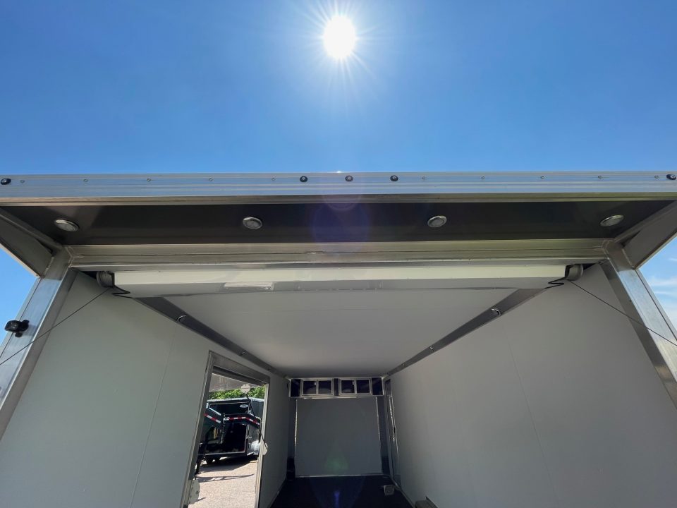 New 2026 ALCOM 2026 Alcom-Stealth 8.5 x 24' Aluminum Frame Cargo/Enclosed Car Trailer Cargo / Enclosed Trailer