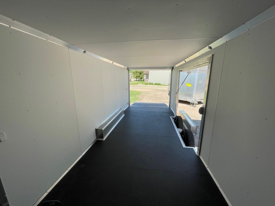New 2026 ALCOM 2026 Alcom-Stealth 8.5 x 24' Aluminum Frame Cargo/Enclosed Car Trailer Cargo / Enclosed Trailer