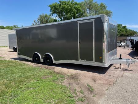 New 2026 ALCOM 2026 Alcom-Stealth 8.5 x 24' Aluminum Frame Cargo/Enclosed Car Trailer Cargo / Enclosed Trailer