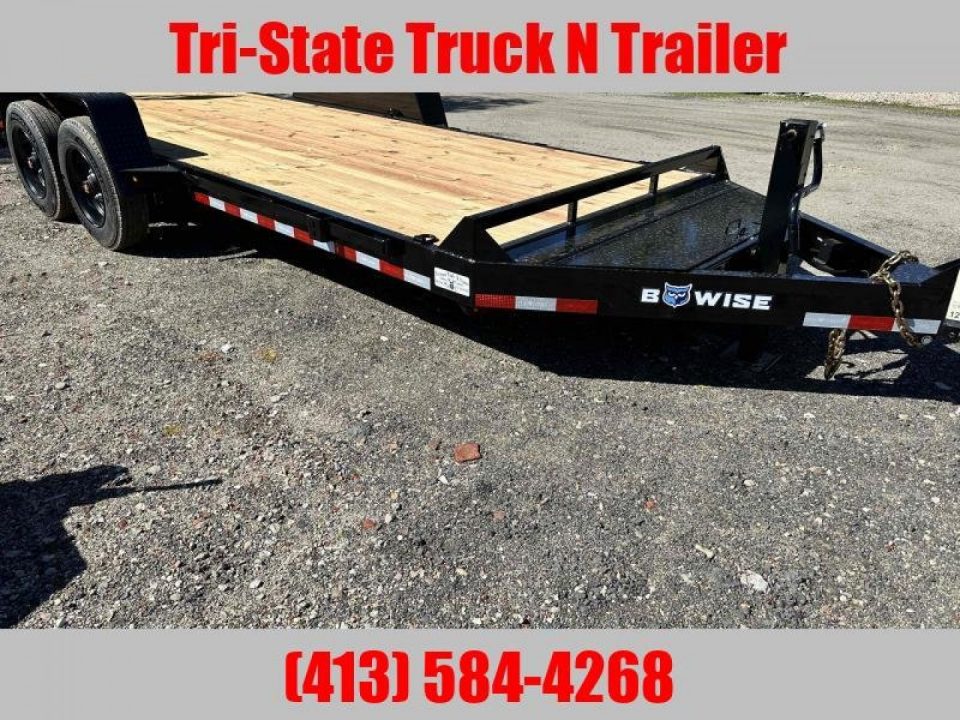 New 2027 BWISE 18' 16K GVW Equipment Trailer