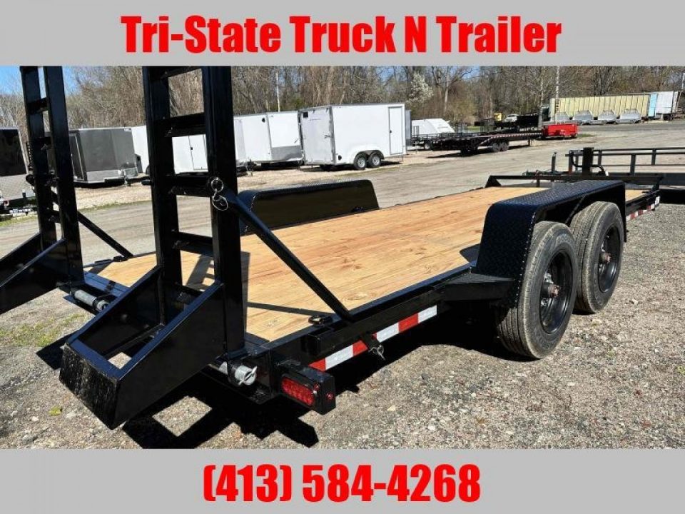 New 2027 BWISE 18' 16K GVW Equipment Trailer