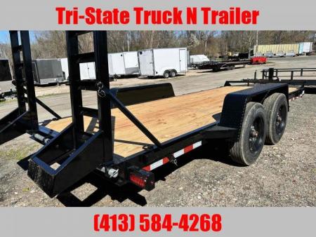 New 2027 BWISE 18' 16K GVW Equipment Trailer