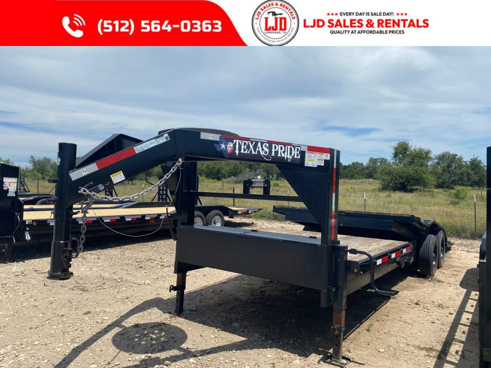 Used 2025 Texas Pride 102" X 25' - Tilt Deck Trailer - USED