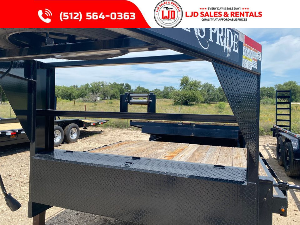Used 2025 Texas Pride 102" X 25' - Tilt Deck Trailer - USED