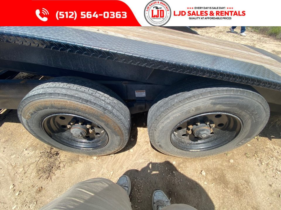 Used 2025 Texas Pride 102" X 25' - Tilt Deck Trailer - USED