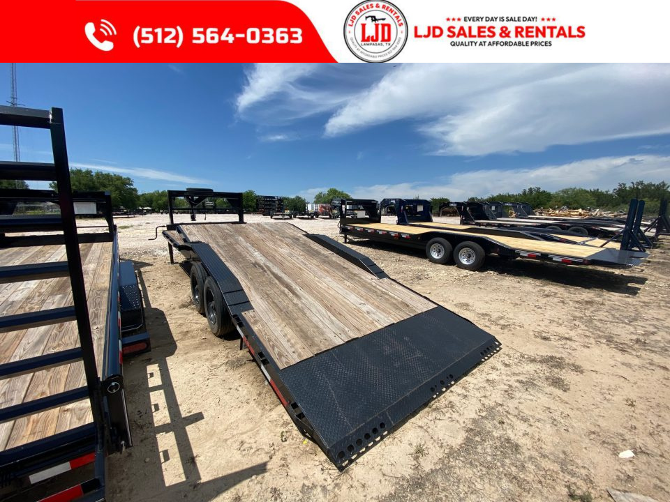 Used 2025 Texas Pride 102" X 25' - Tilt Deck Trailer - USED