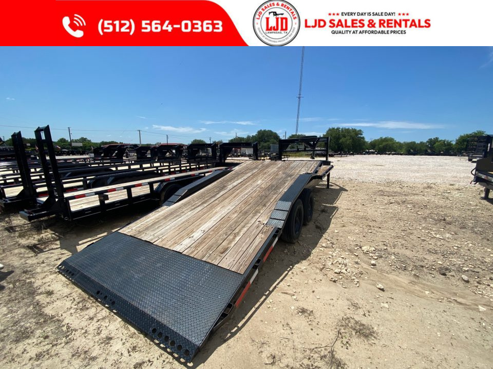 Used 2025 Texas Pride 102" X 25' - Tilt Deck Trailer - USED
