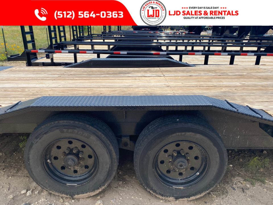 Used 2025 Texas Pride 102" X 25' - Tilt Deck Trailer - USED
